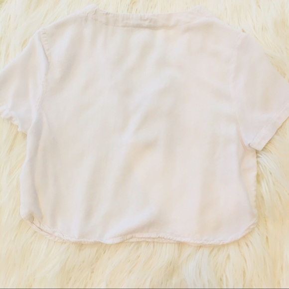 Lace up white top - Picture 4 of 4